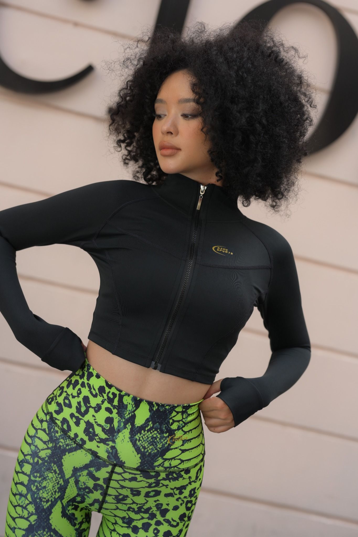 Áo khoác ngoài - Kenewomen bodycroptop coat