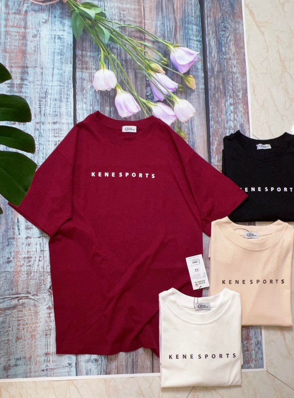 Áo phông cổ tròn - Keneunisex cotton Tshirt