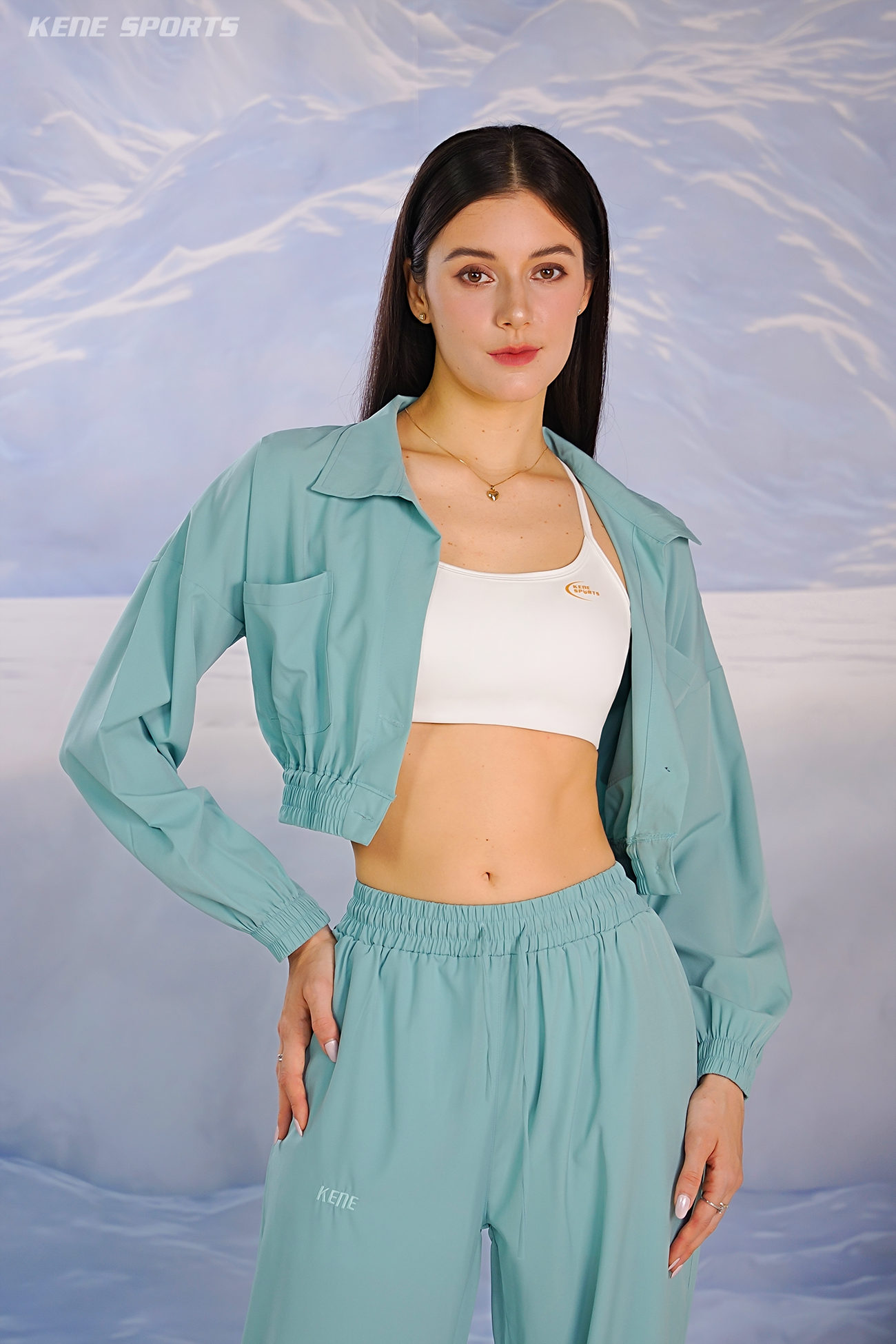 Bộ thể thao gió - Kenewomen Wind Jacket Set