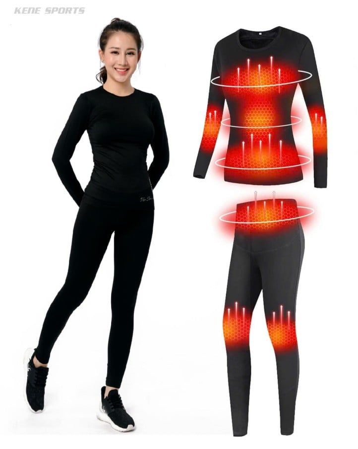 Áo giữ nhiệt - cổ tròn nữ