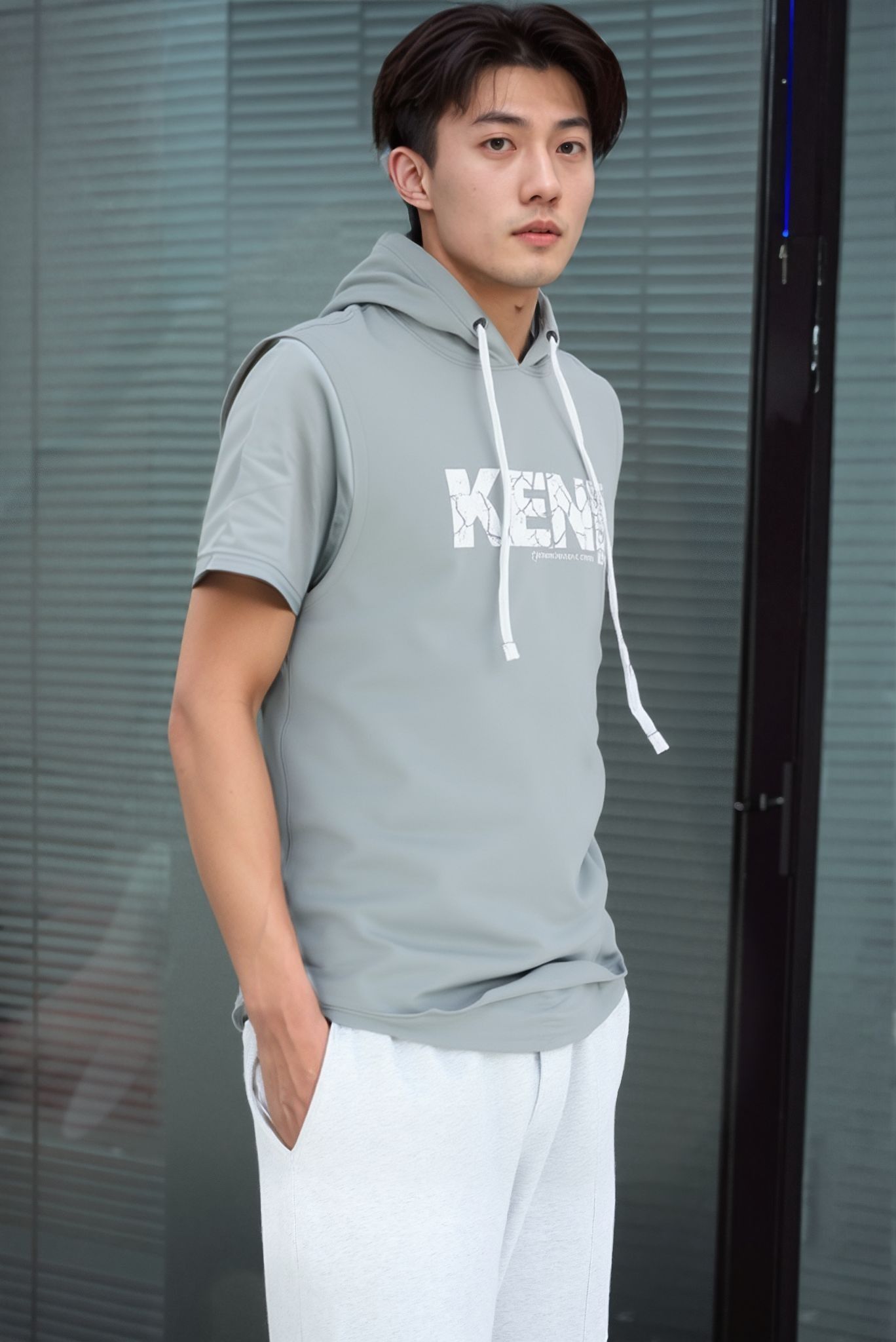 Áo Hoodie sát nách - Kenmen Tropi Vibes Hoodie