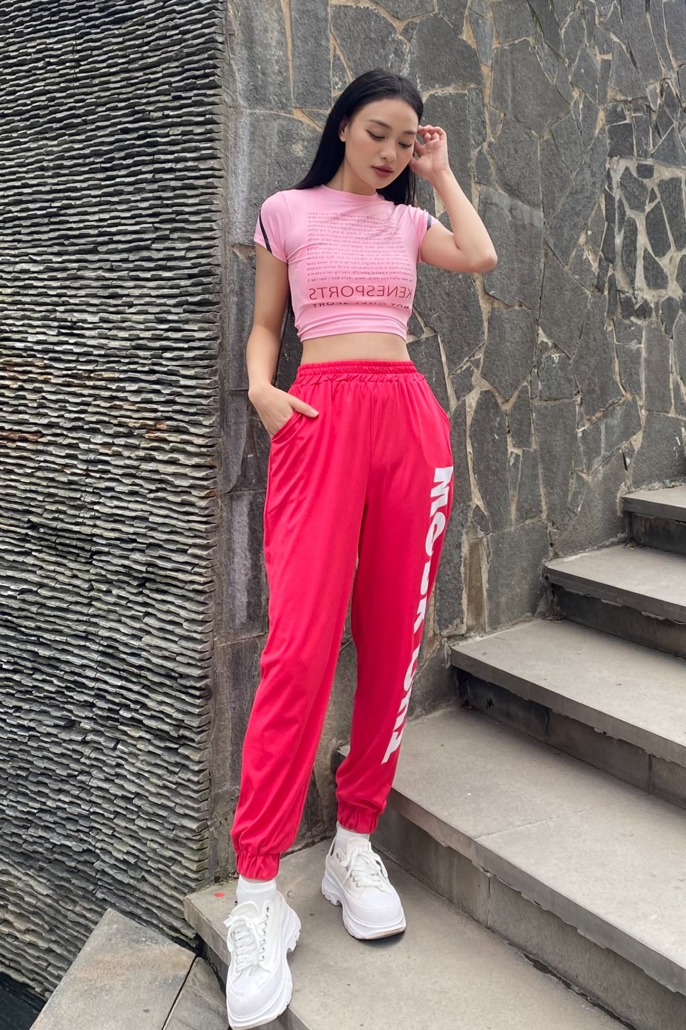 Áo Croptop Nữ - Kenewomen NEWS selfie croptop