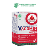  TPBVSK - Viên uống bổ sung sắt, vitamin và acid folic Vacomin Hevit 