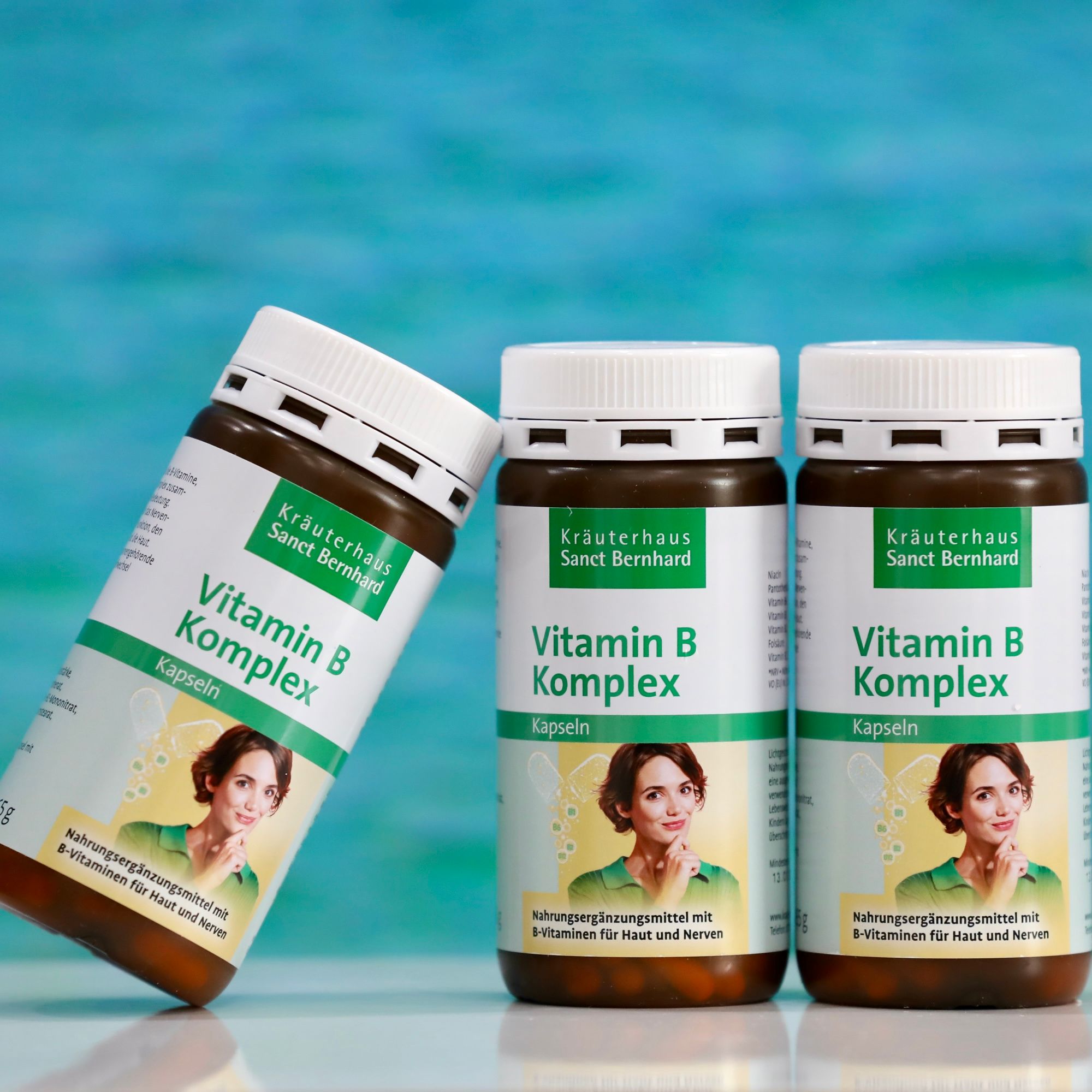 Viên Uống Vitamin B Komplex Kräuterhaus Sanct Bernhard – Hỗ trợ cơ thể khoẻ mạnh mỗi ngày