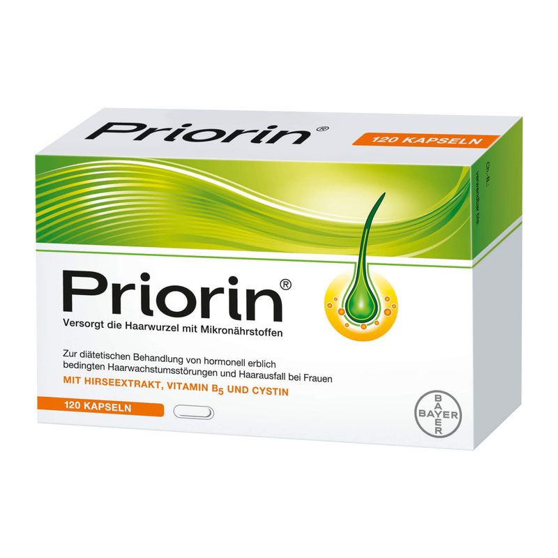 Viên uống Priorin kích thích mọc tóc, ngăn ngừa rụng tóc, hộp 120 viên