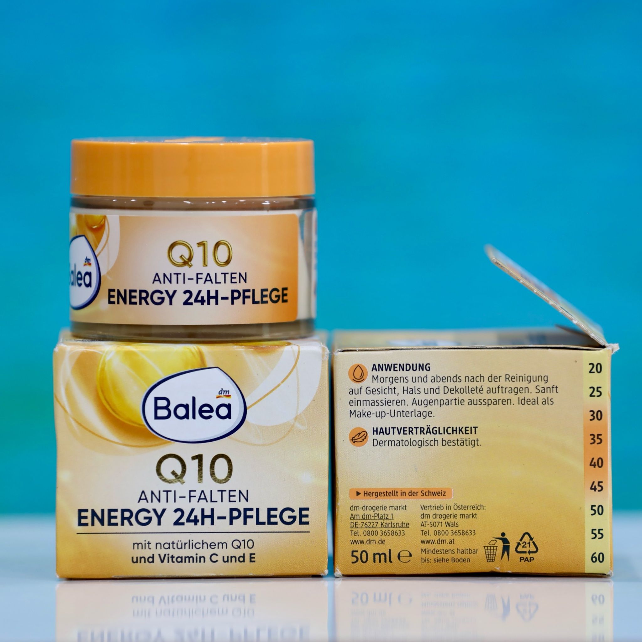 Kem dưỡng da Balea Q10 Energy 24H