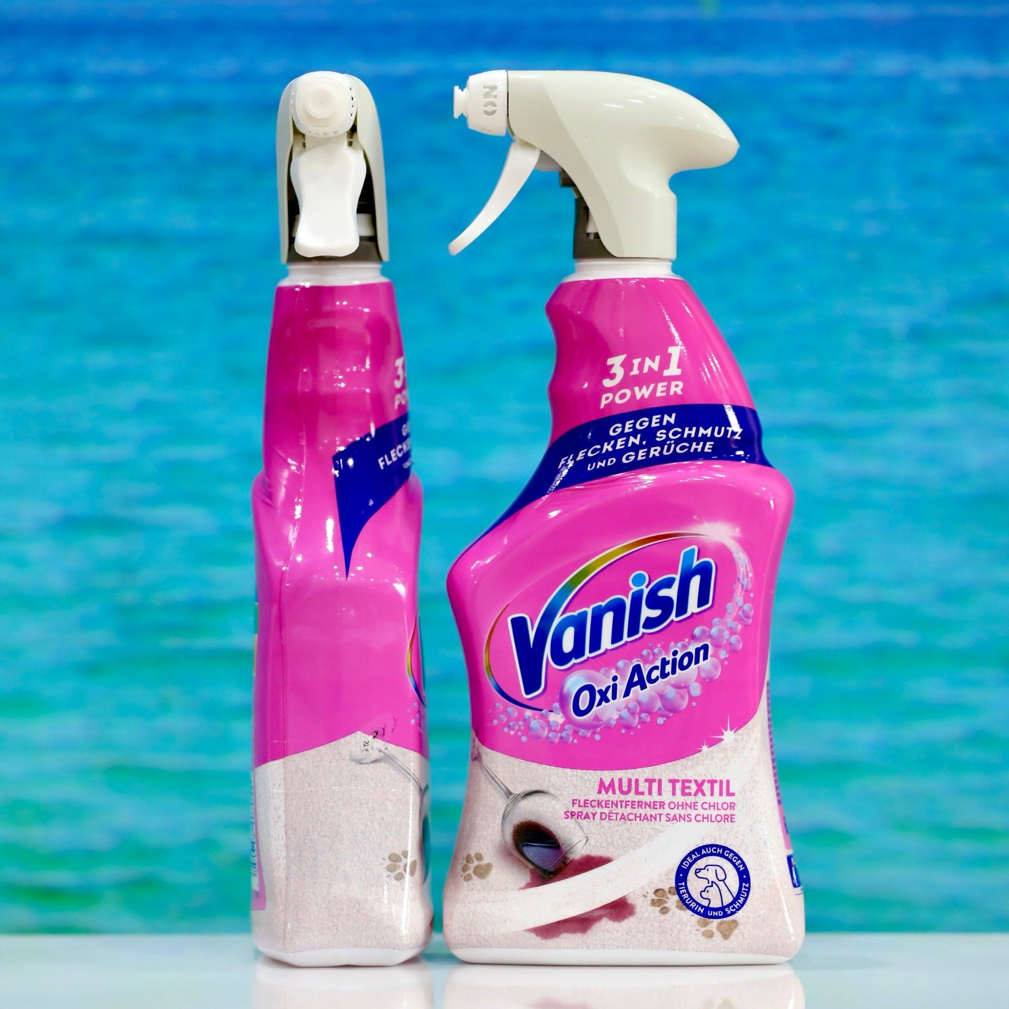 Nước Xịt Tẩy Vết Bẩn Vanish Oxi Action Multi Textil 3in1 – Giải Pháp Làm Sạch Toàn Diện