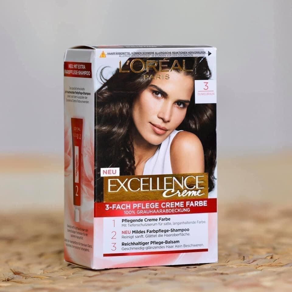 Thuốc nhuộm tóc Loreal số 3