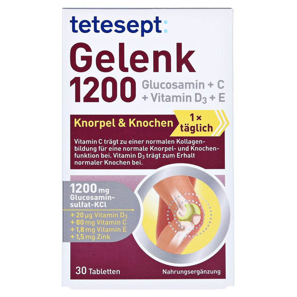 Thuốc Bổ Xương Khớp Tetesept Glucosamin 1200, 30 viên