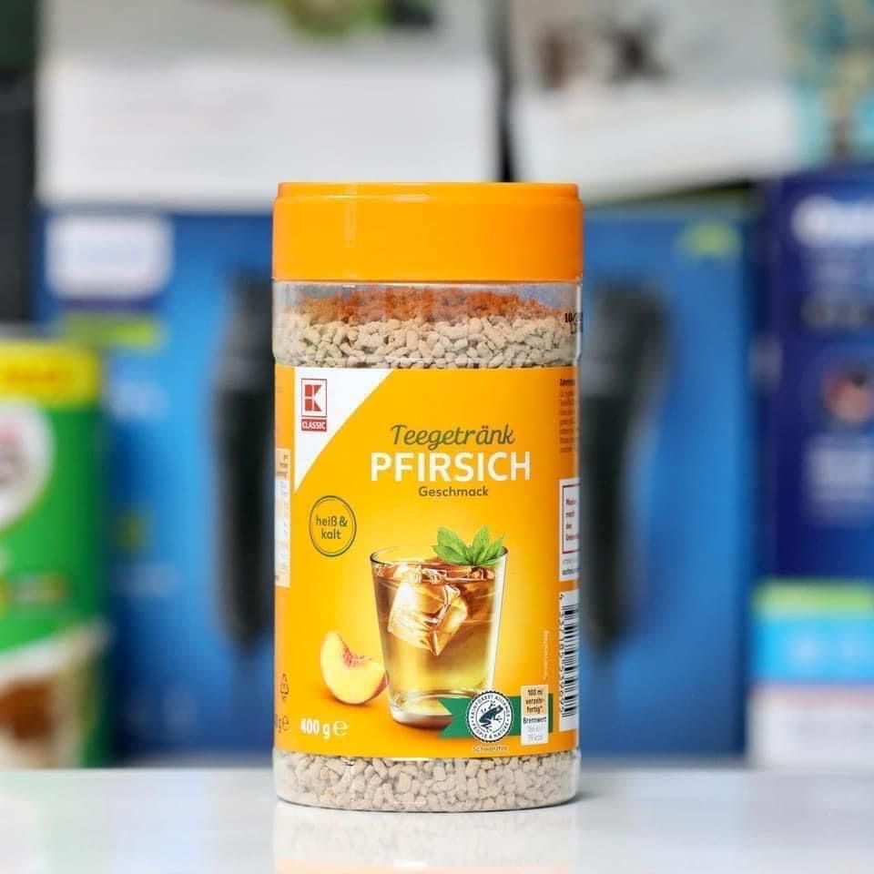 Trà cốm hoa quả vị đào của Đức, hộp 400g