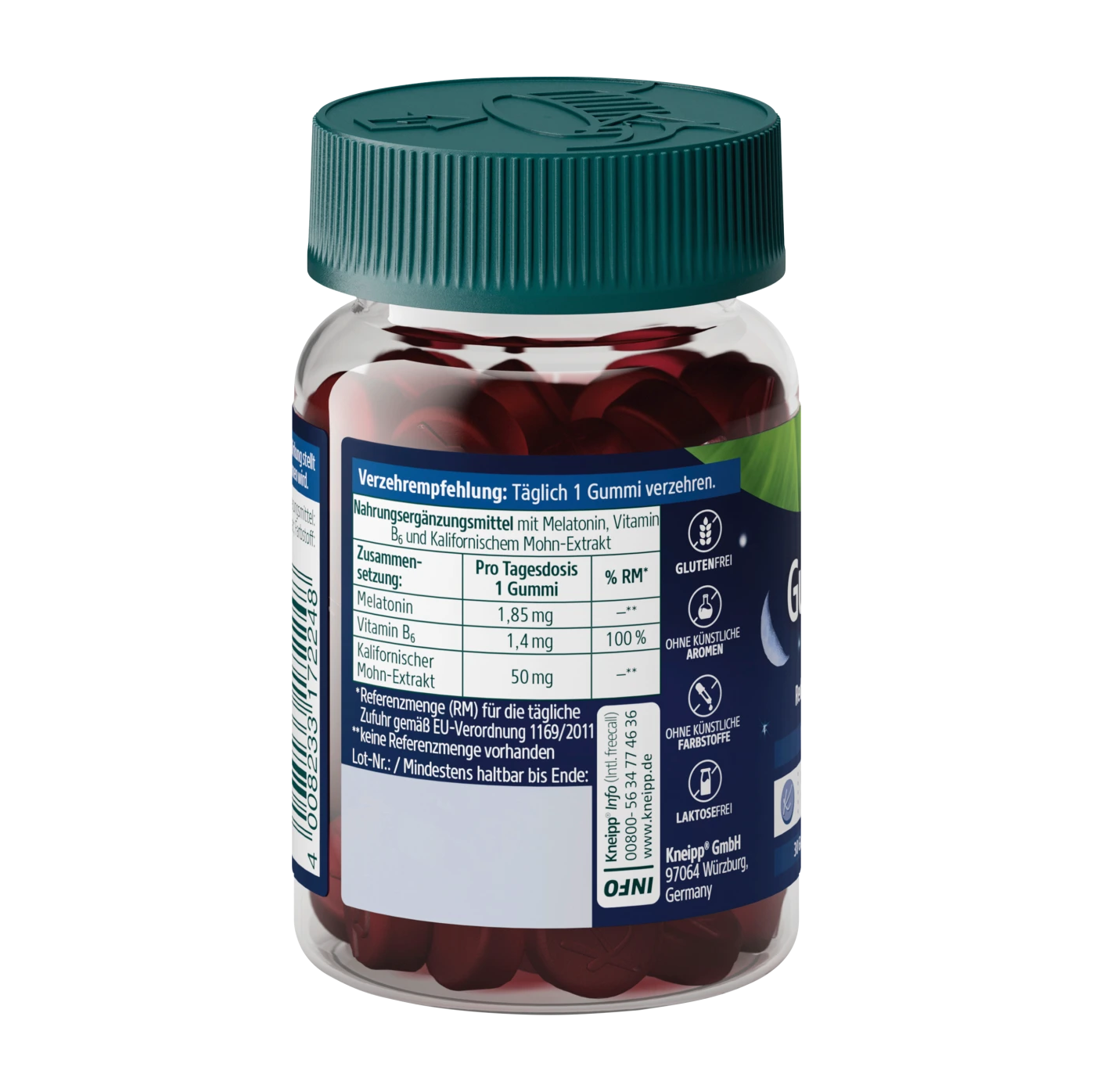 Viên uống hỗ trợ giấc ngủ Kneipp Gute Nacht Gummies 30 viên