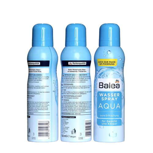 Xịt khoáng Balea Wasserspray Aqua, 150 ml - Hàng Đức