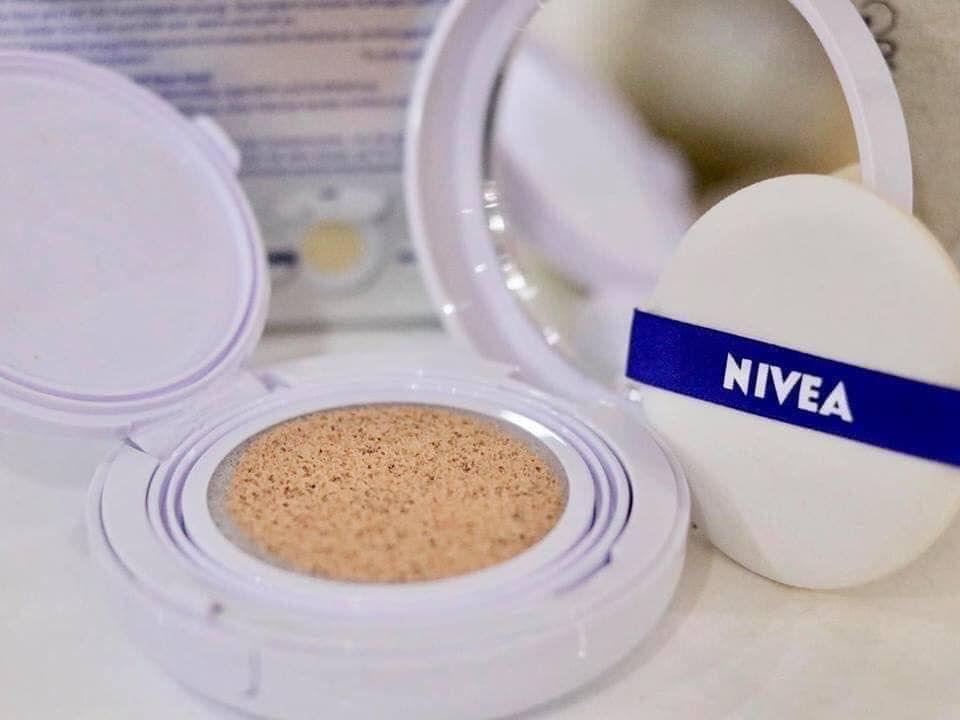 Phấn Nước Làm Căng Da Nivea Hyaluron Cellular Filler 3 In 1 Care Cushion - Tông sáng số 01