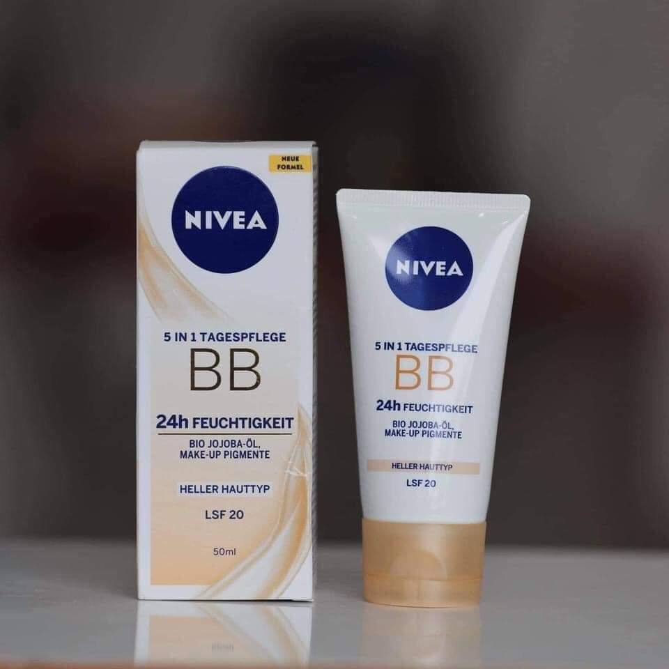  Kem nền Nivea BB cream 5 in1 hộp 50ml 