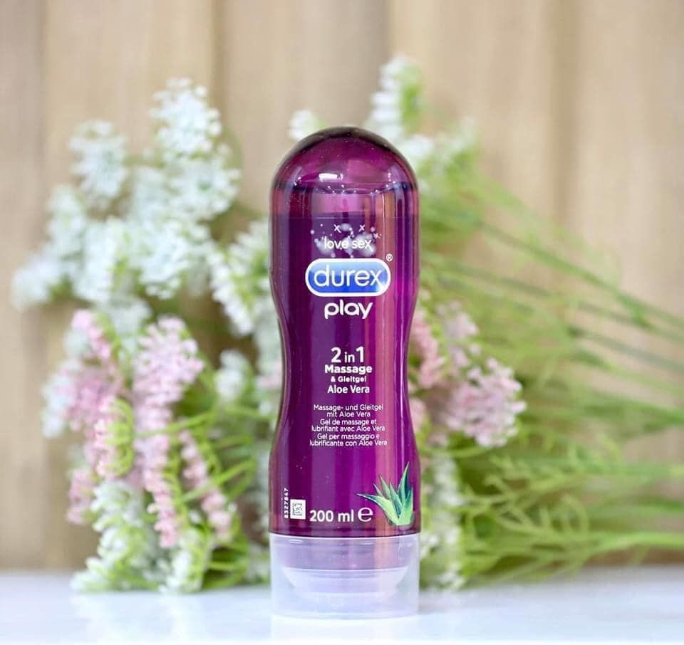 Gel bôi trơn Durex Play Massage 2 in 1, mang lại cảm xúc thăng hoa, 200ml