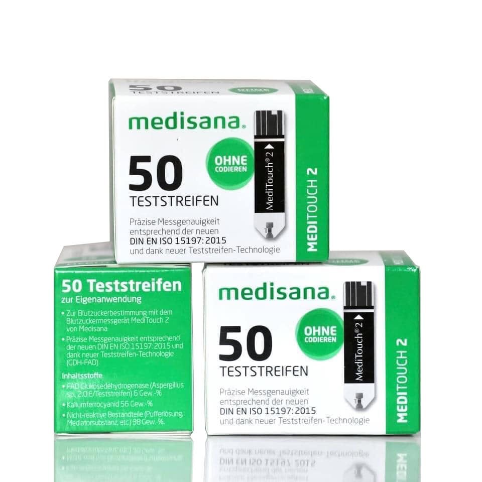 Que thử tiểu đường Medisana - Made in Germany