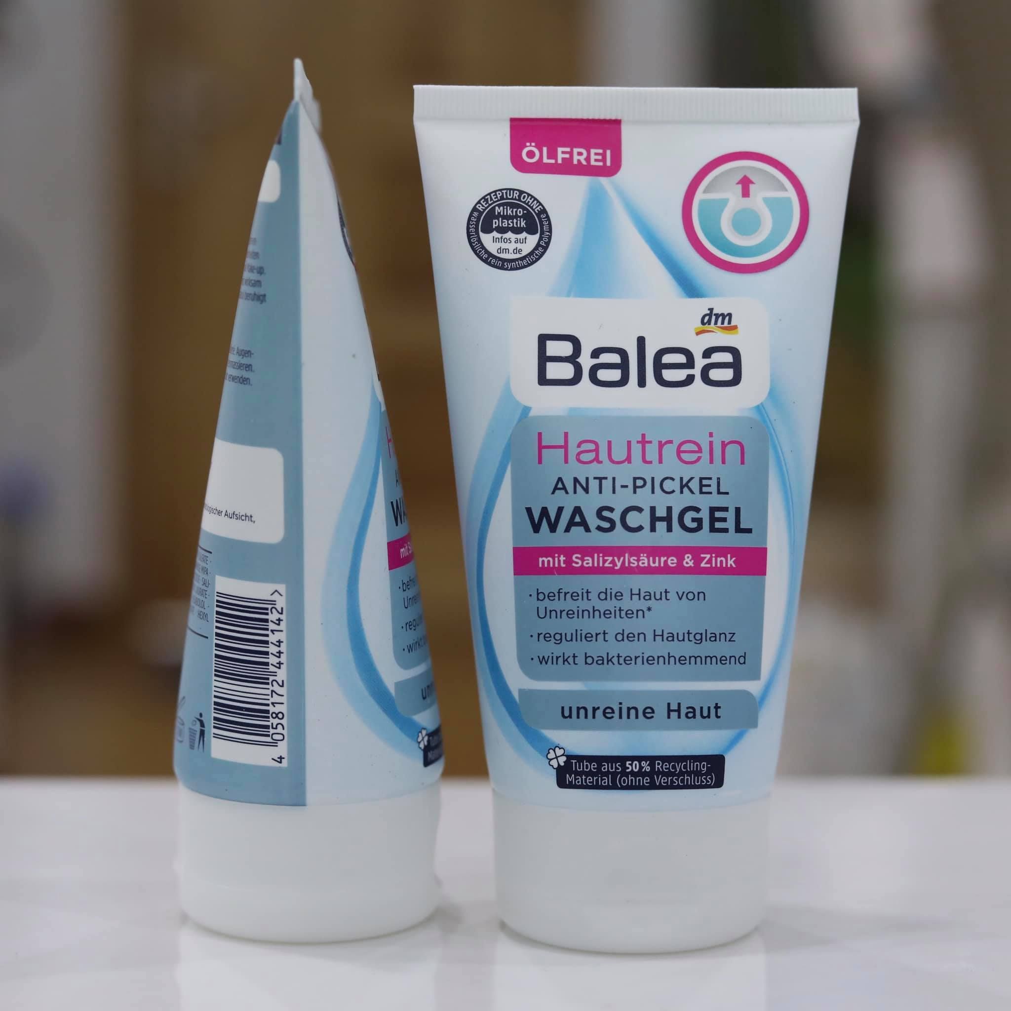 Sữa Rửa Mặt Balea Trị Mụn - Balea Hautrein Anti Pickel Waschel, 150 ml