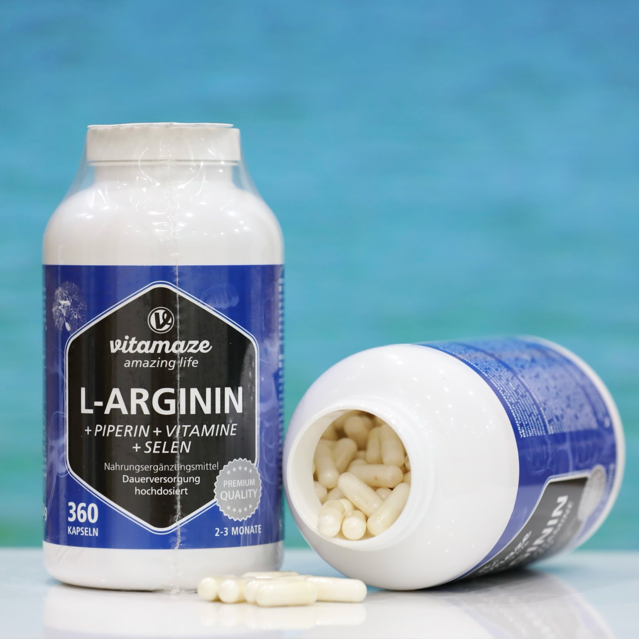  Tăng cường sinh lý L-Arginin, lọ 360 viên 