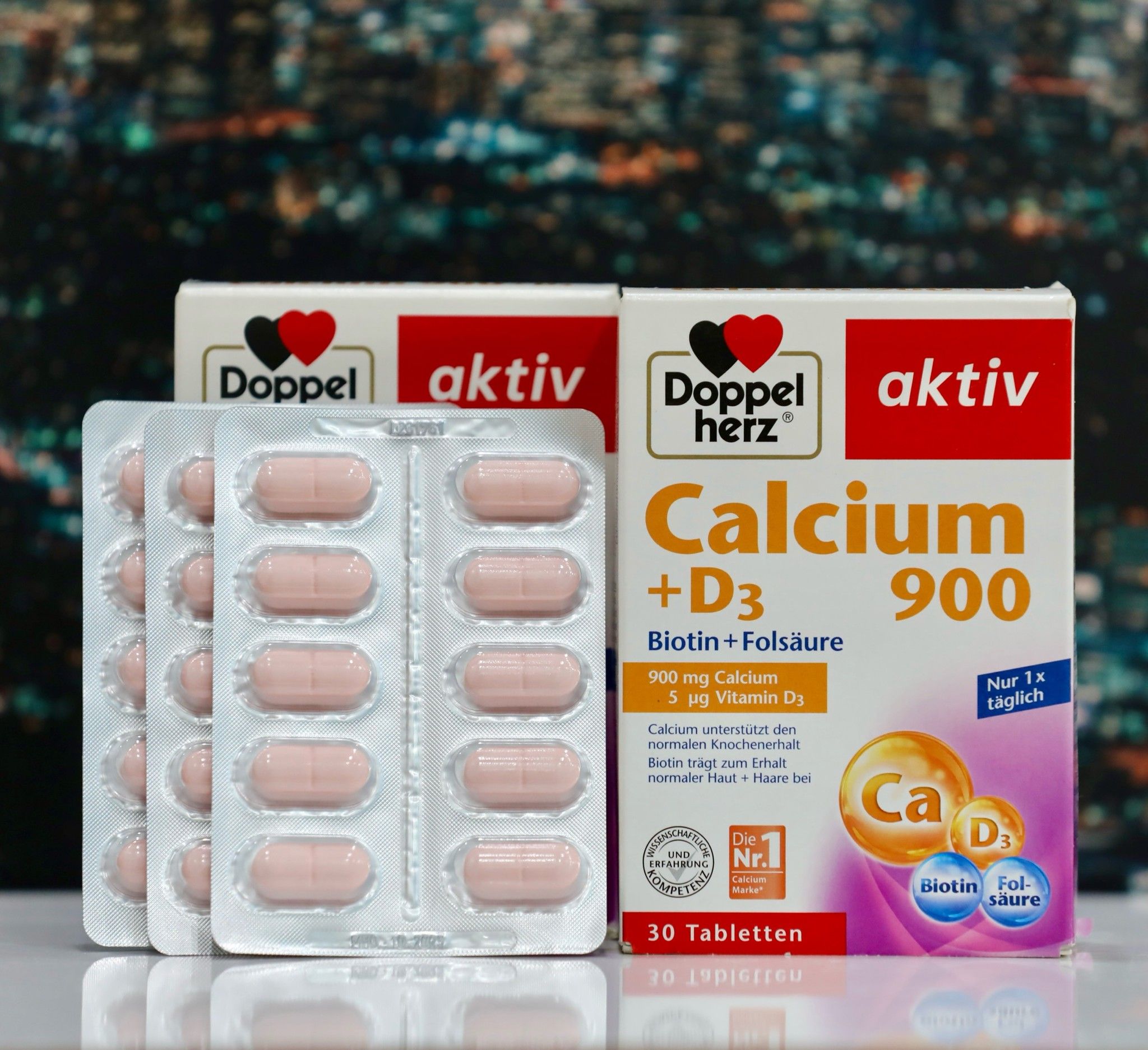 Viên uống bổ sung Calcium 900 + Vitamin D3