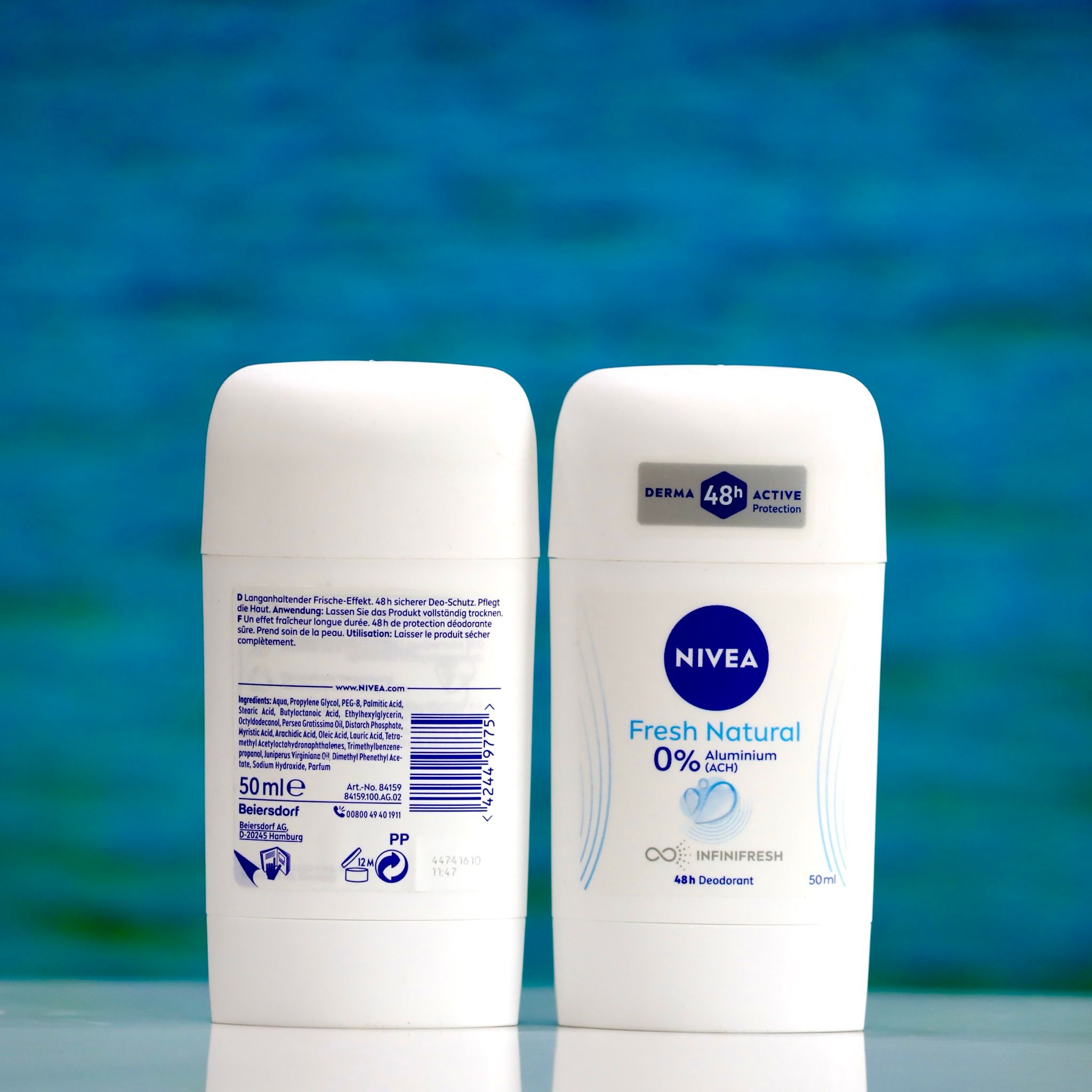 Lăn Khử Mùi Nivea Fresh Natural 0% Aluminium – Hương Thơm Tự Nhiên, Bảo Vệ Suốt 48 Giờ