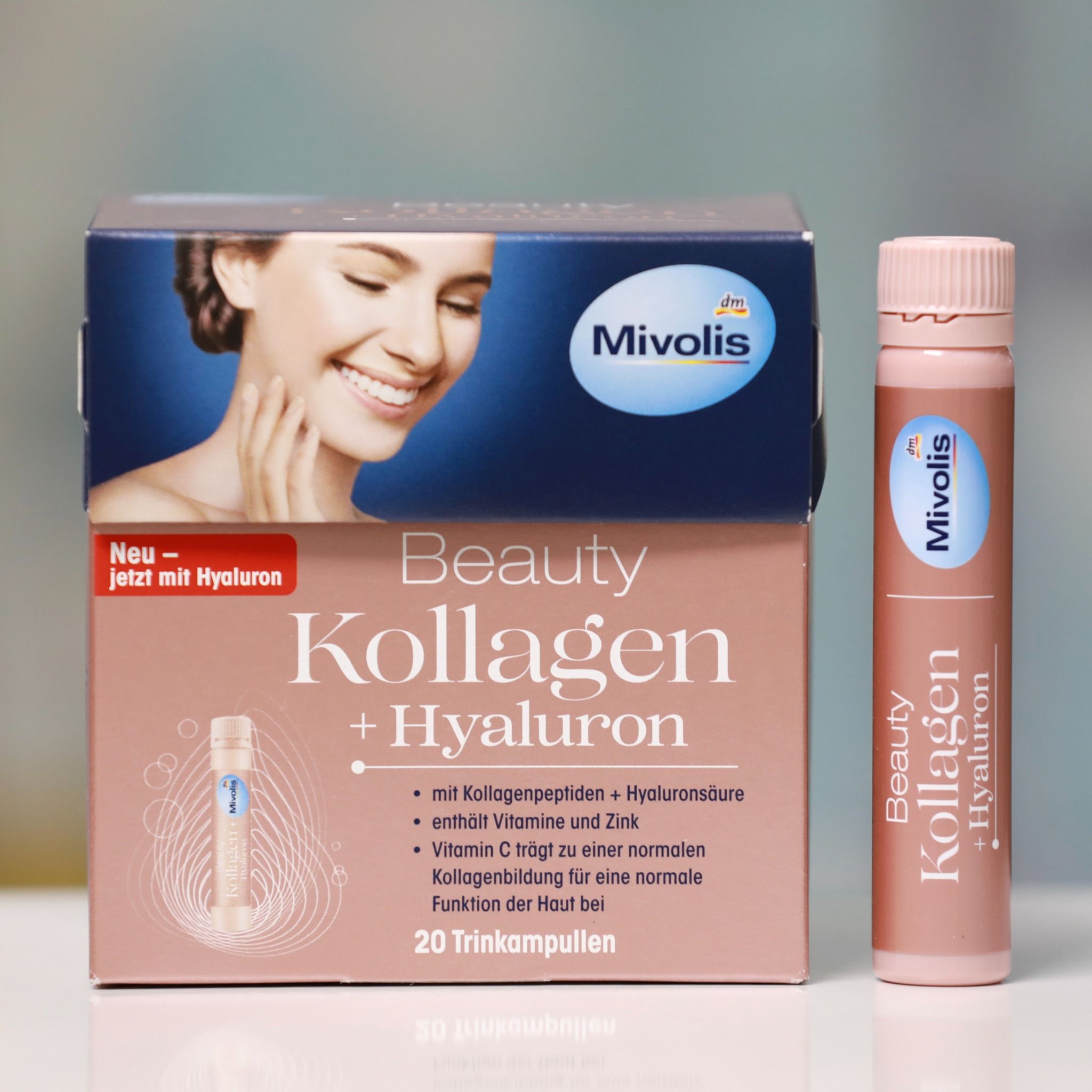 Beauty Collagen nước dạng ống làm đẹp da từ trong ra ngoài của hãng Mivolis .