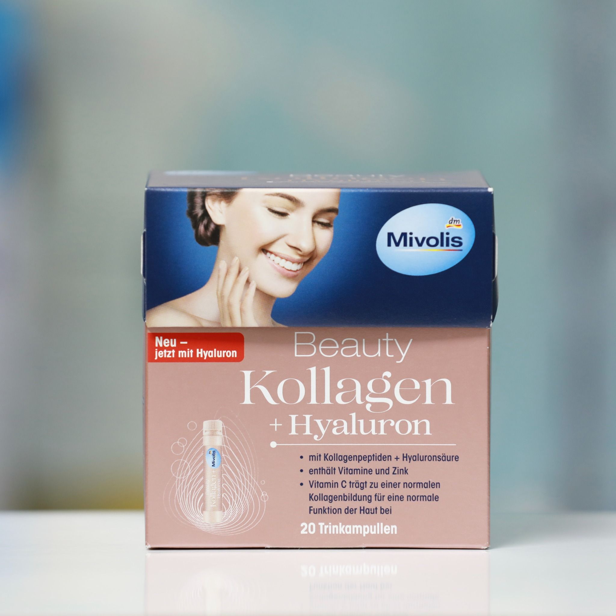 Beauty Collagen nước dạng ống làm đẹp da từ trong ra ngoài của hãng Mivolis .