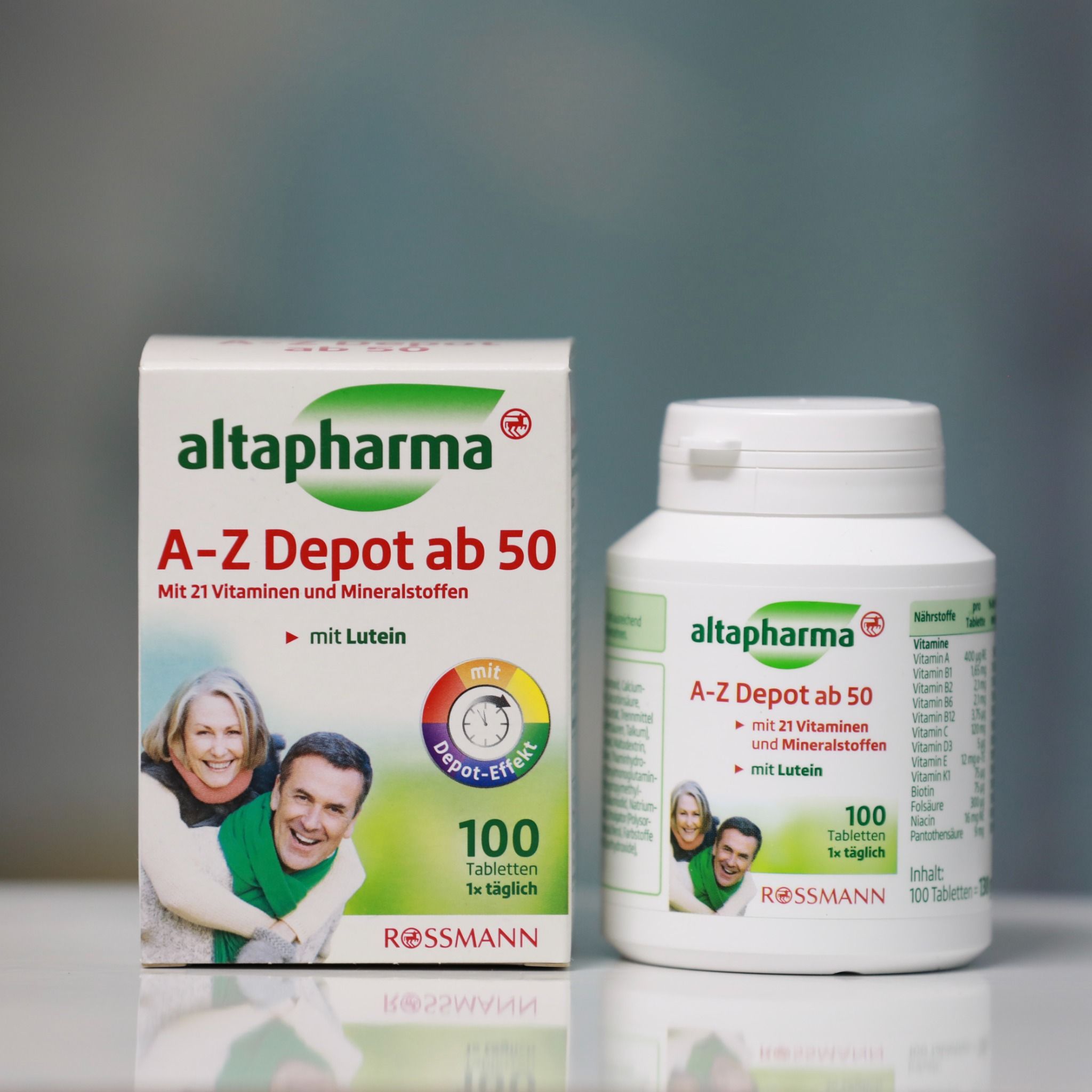 Vitamin tổng hợp A-Z trên 50 của altaphama, hộp 100 viên