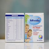  VITAMIN TỔNG HỢP A - Z TRẺ MIVOLIS (Hàng nội địa Đức) 