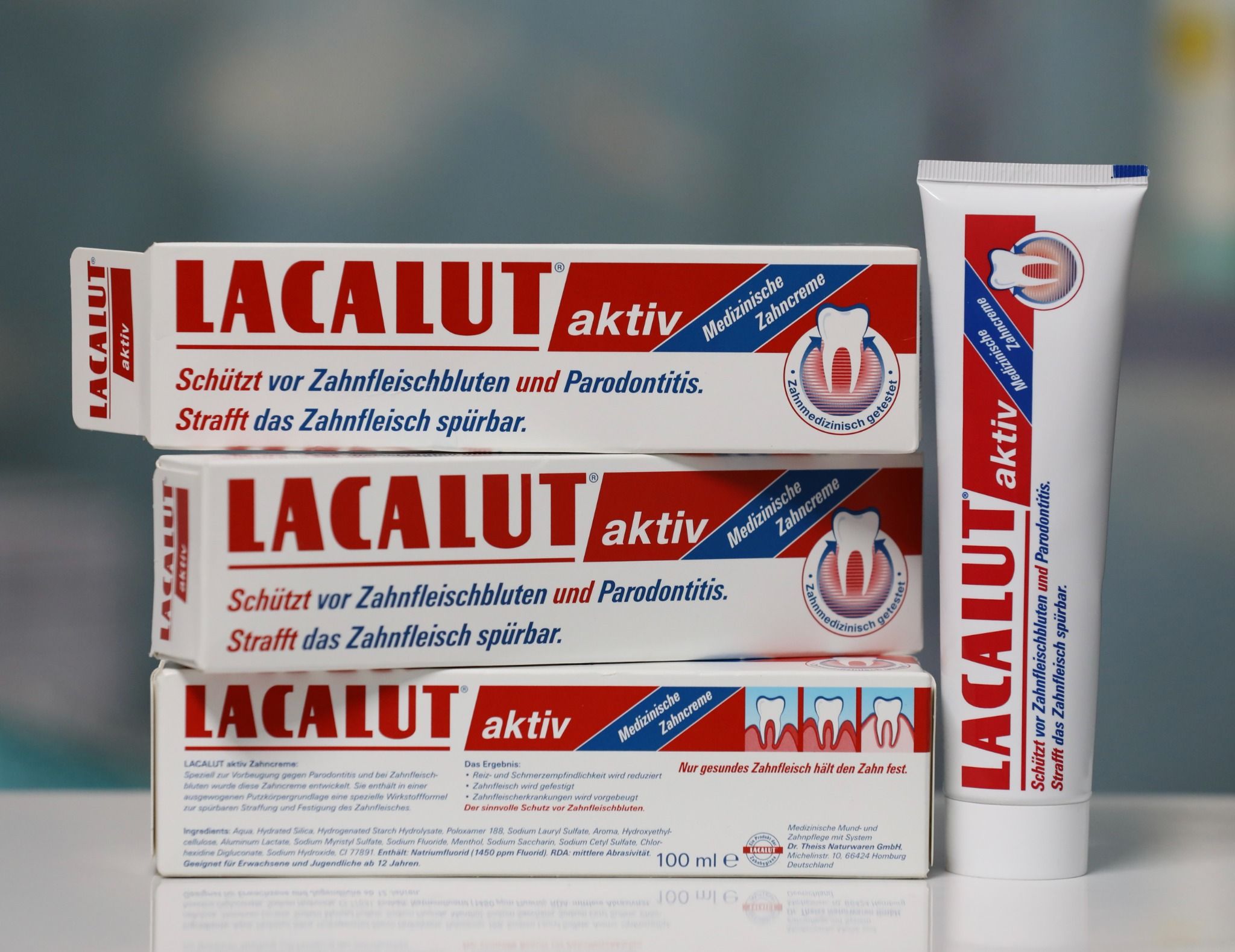 Kem đánh răng Lacalut hộp giấy 75 ml