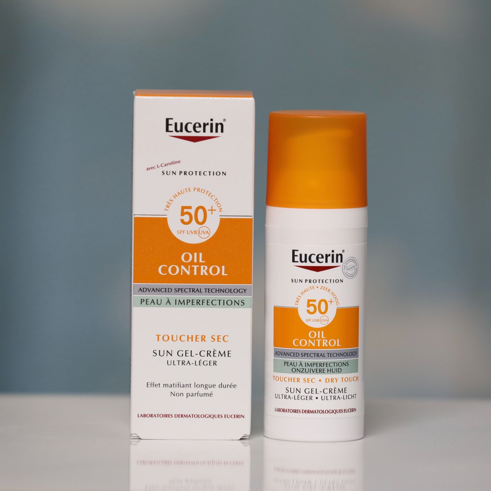 Kem Chống Nắng Kiểm Soát Dầu Eucerin Cho Da Nhờn, Da Mụn Chỉ Số Chống Nắng SPF50+