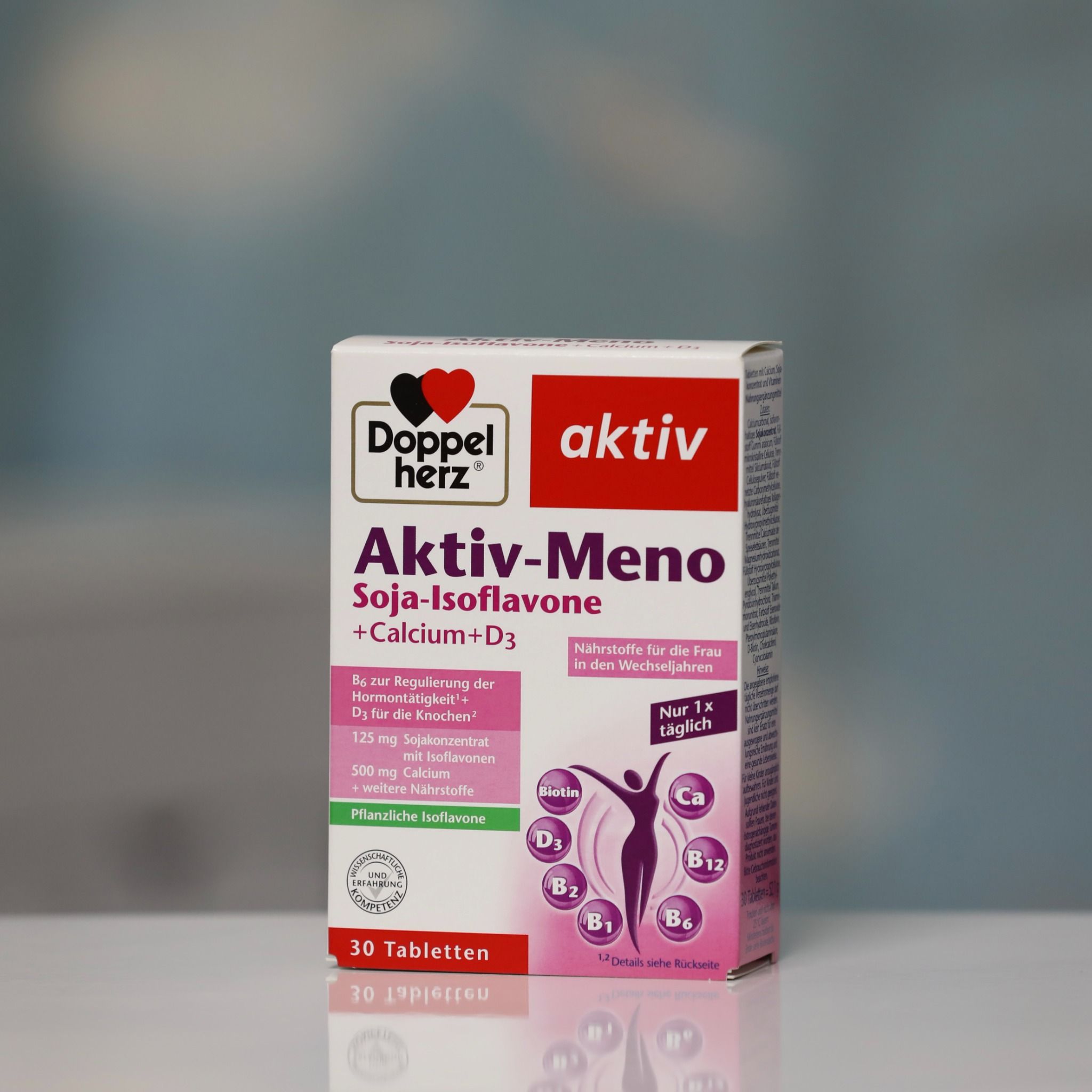 Viên Uống Doppelherz Aktiv Meno Cân Bằng Nội Tiết Tố Nữ, 30 Viên