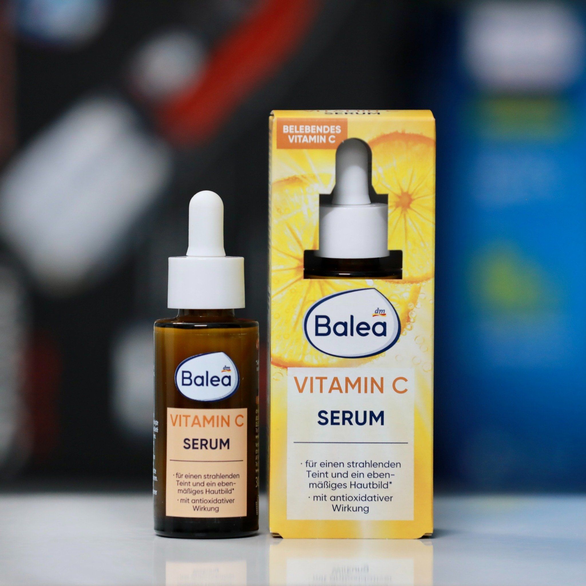  SERUM VITAMIN C BALEA - Dưỡng trắng da, làm mờ thâm, nám và chống nhăn, chống lão hoá 