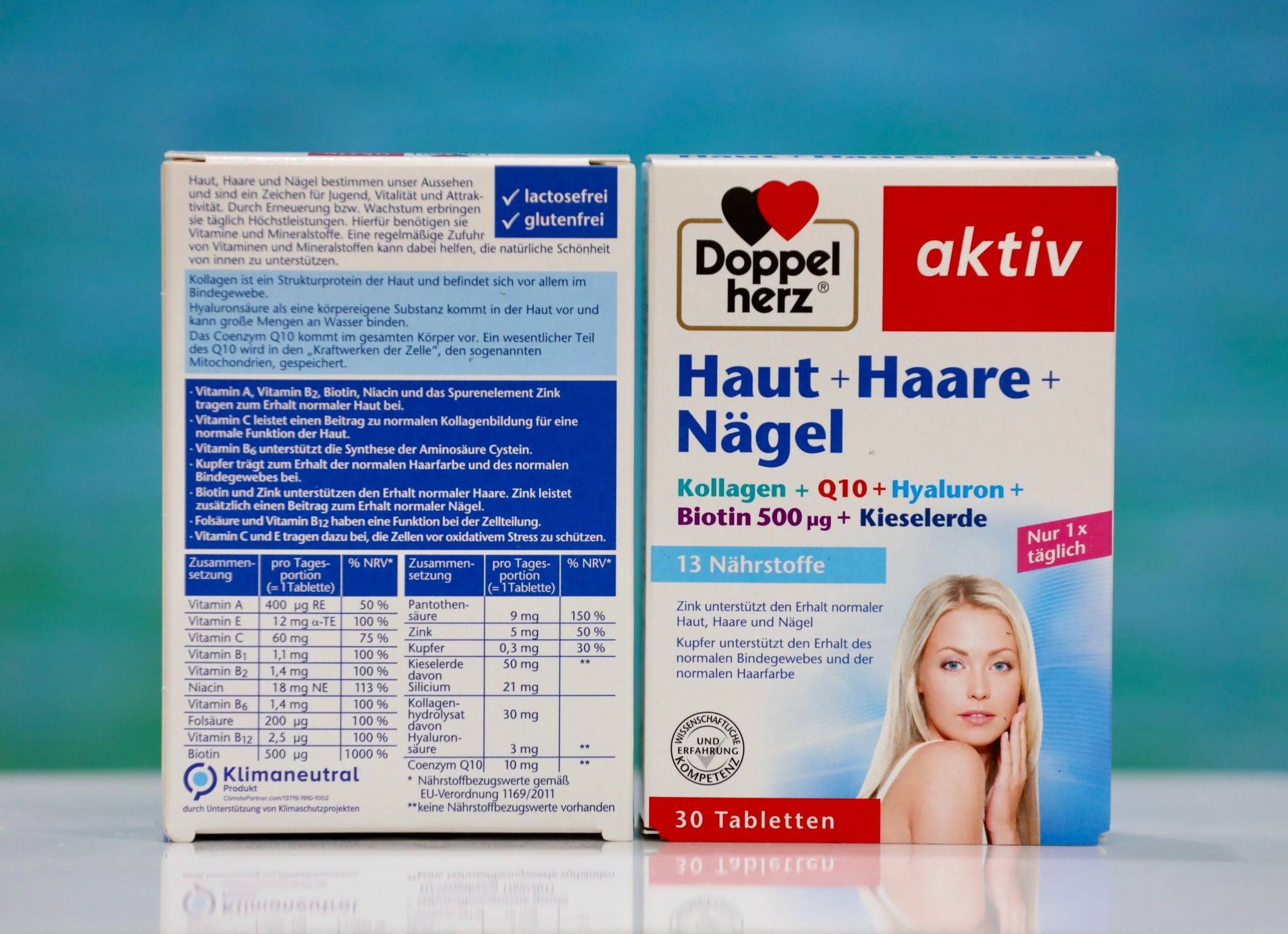 Viên uống Doppelherz Haut Haare Nagel : Đẹp da - Đẹp tóc - chắc khỏe móng