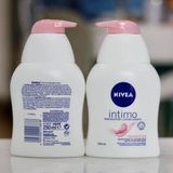  Dung dịch vệ sinh phụ nữ Nivea intimo nắp hồng 250 ml 