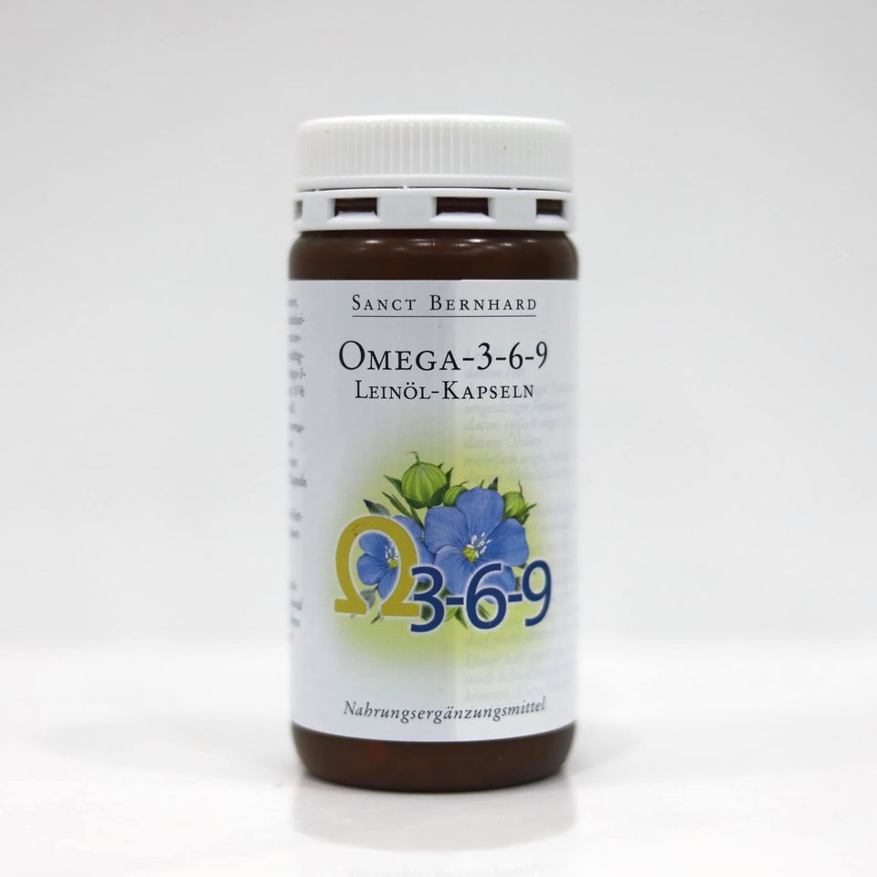 Viên Uống Bổ Sung Omega 3-6-9 SANCT BERNHARD - Dòng PREMIUM Sản Xuất 100% Tại Đức