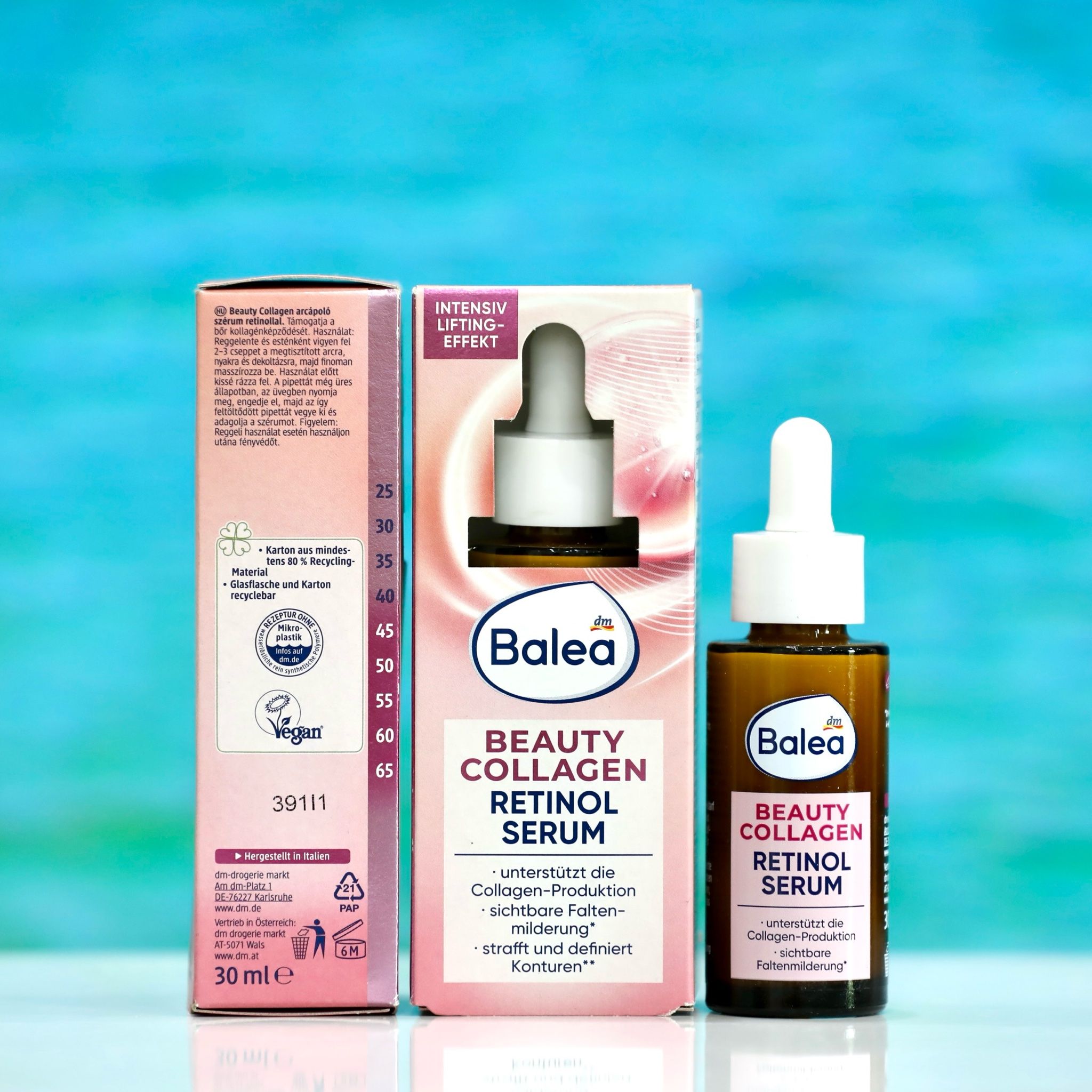 Serum dưỡng da Balea collagen retinol, 30ml