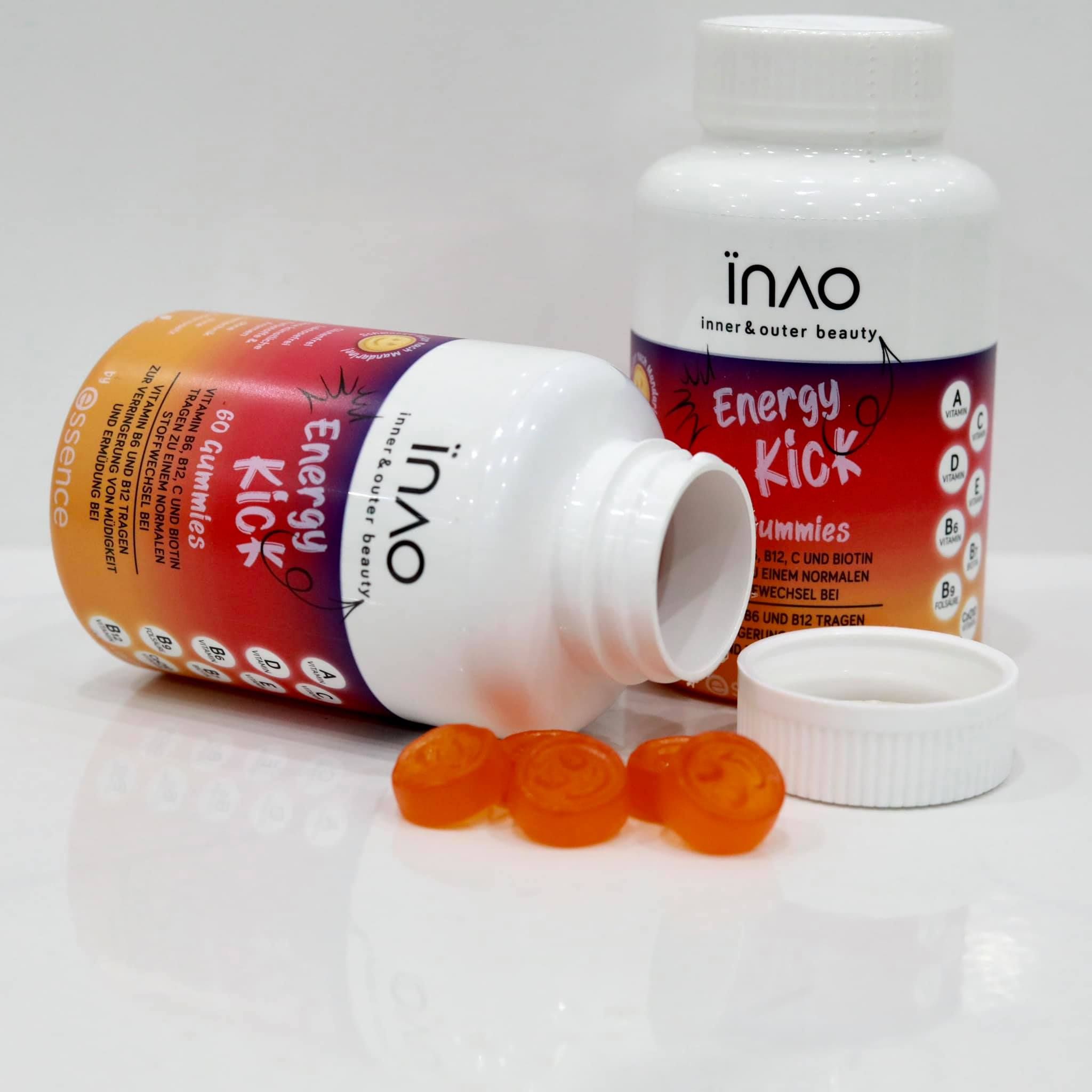 Vitamin Tổng Hợp Tăng Năng Lượng ENERGY KICK BY ESSENCE Dạng Kẹo Dẻo, hộp 60 viên