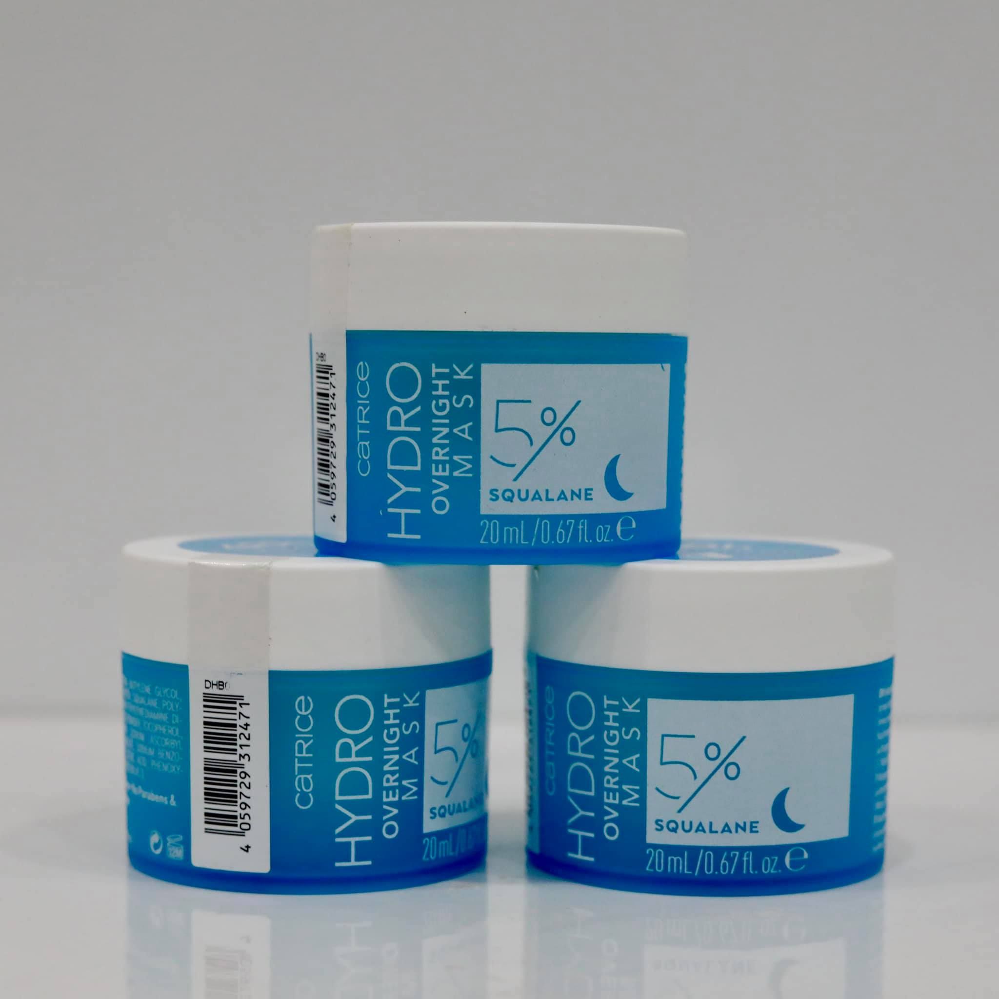 Mặt Nạ Ngủ Cấp Nước CATRICE HYDRO 48h Giúp Da Căng Bóng Mịn Màng, 20 ml