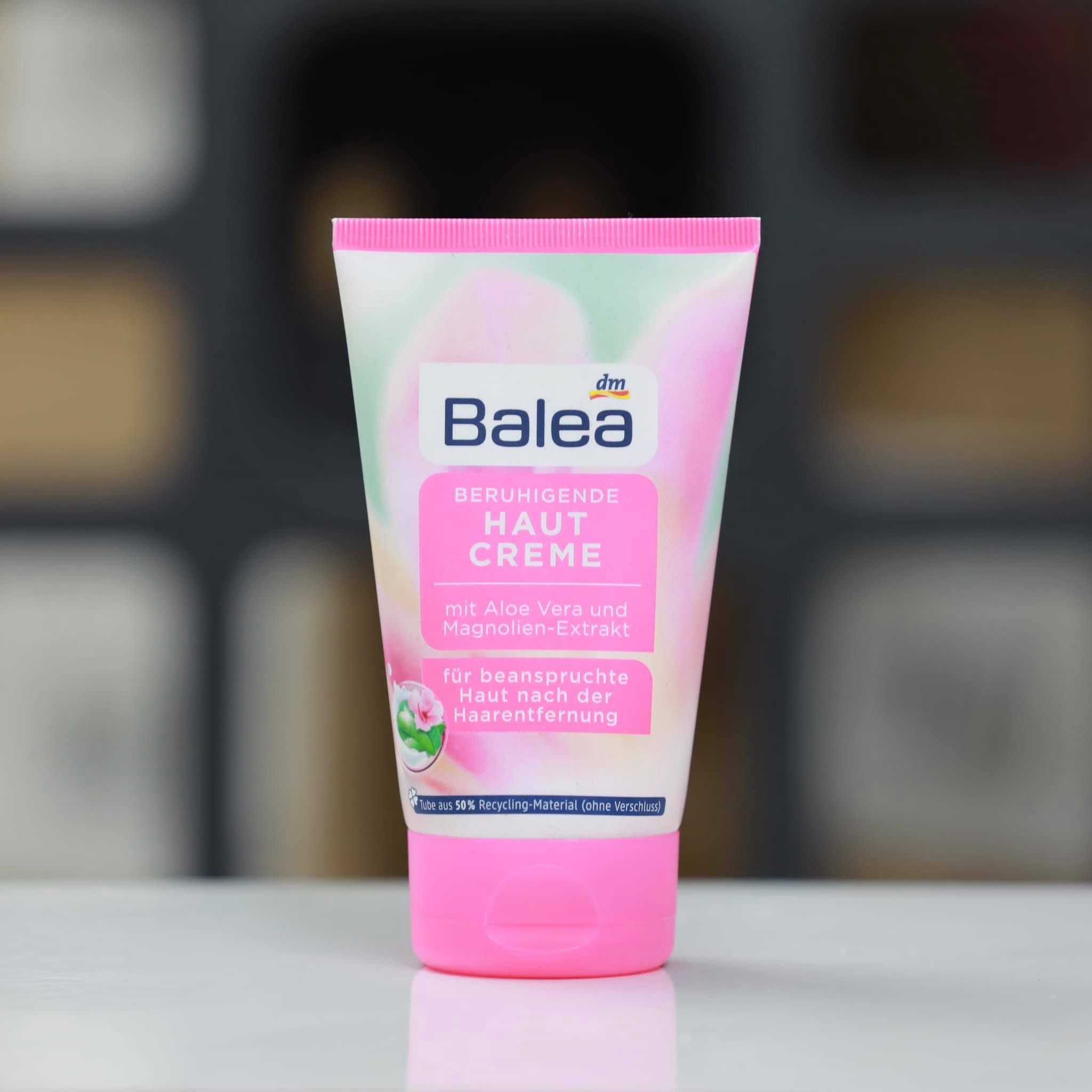 Kem làm dịu da sau tẩy lông Balea, hàng Đức, 125ml