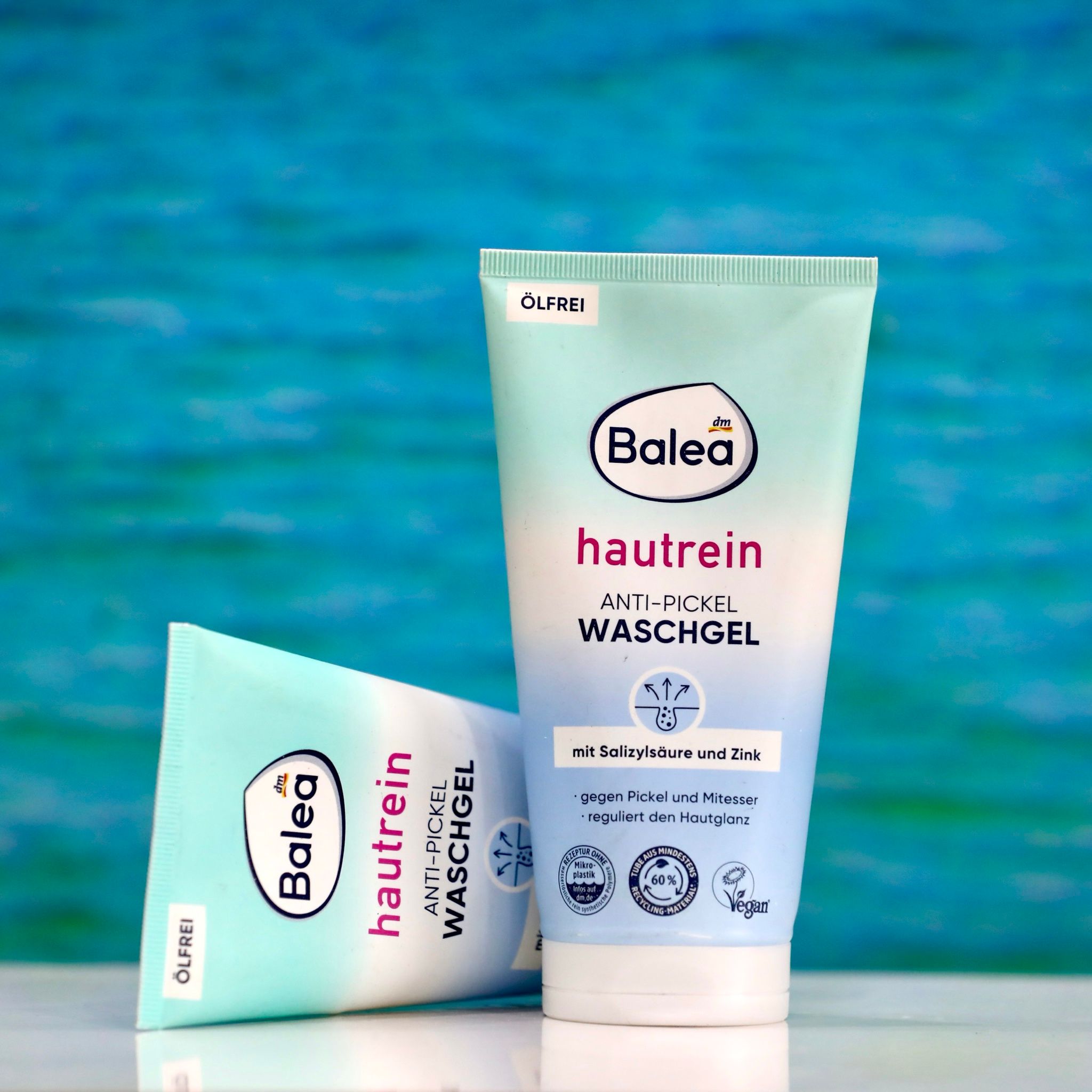 Gel Rửa Mặt Balea Hautrein Anti-Pickel Waschgel 150ml – Làm Sạch Sâu, Giúp Kiểm Soát Dầu Nhờn