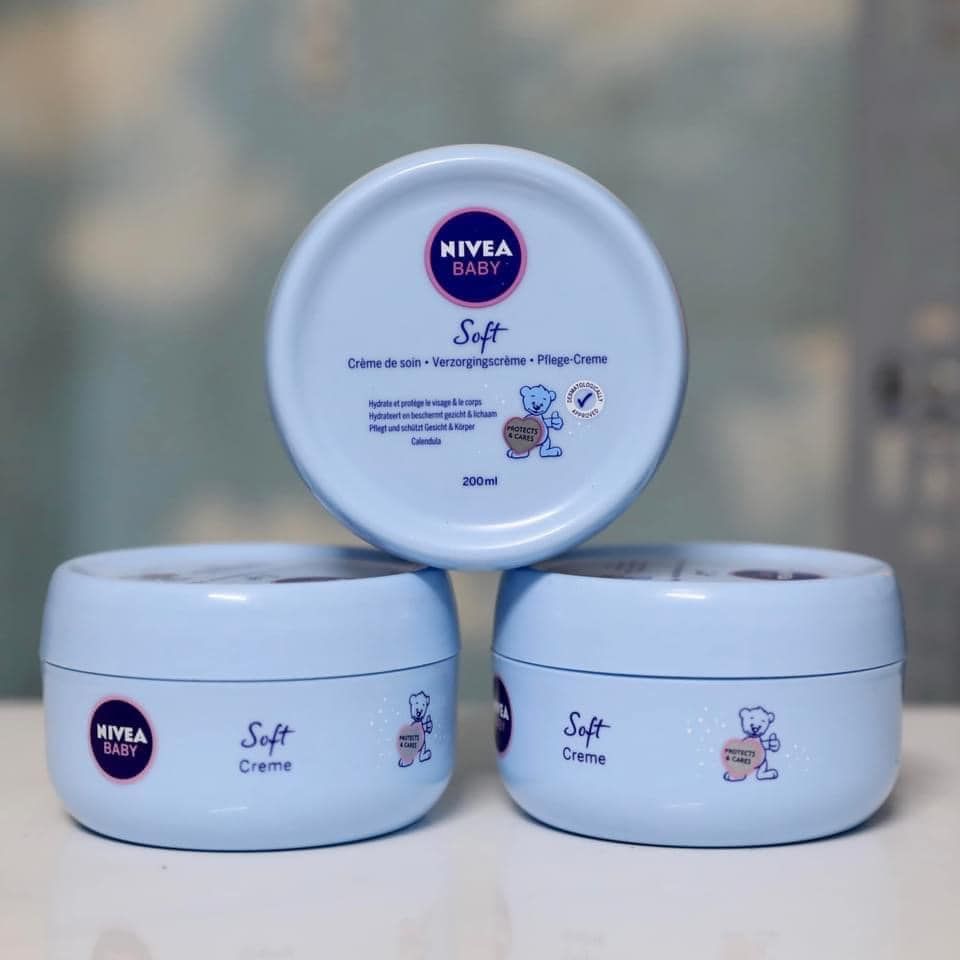 Kem dưỡng da Nivea Baby Solf creme, 200ml