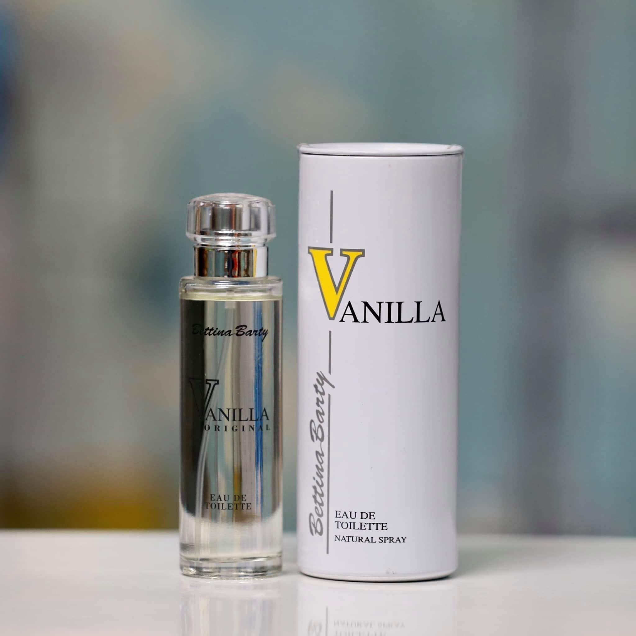 Nước hoa Bettina Barty Vanilla, chai 50ml - Hương hoa ngọt ngào.
