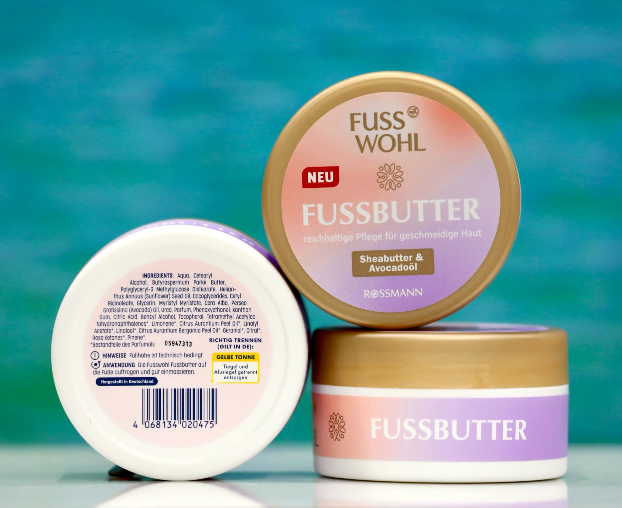 Kem dưỡng da chân Fuss Wohl hũ 150ml