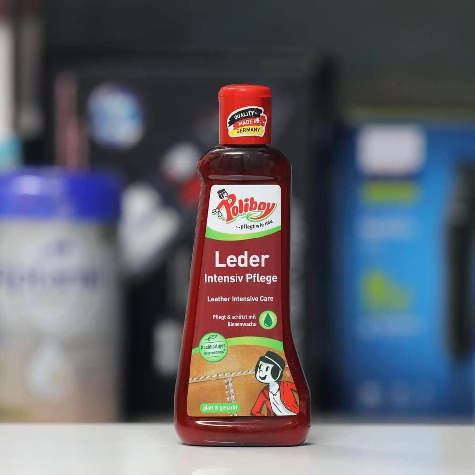 Dung dịch lau vệ sinh đồ da POLIBOY, chai 200ml