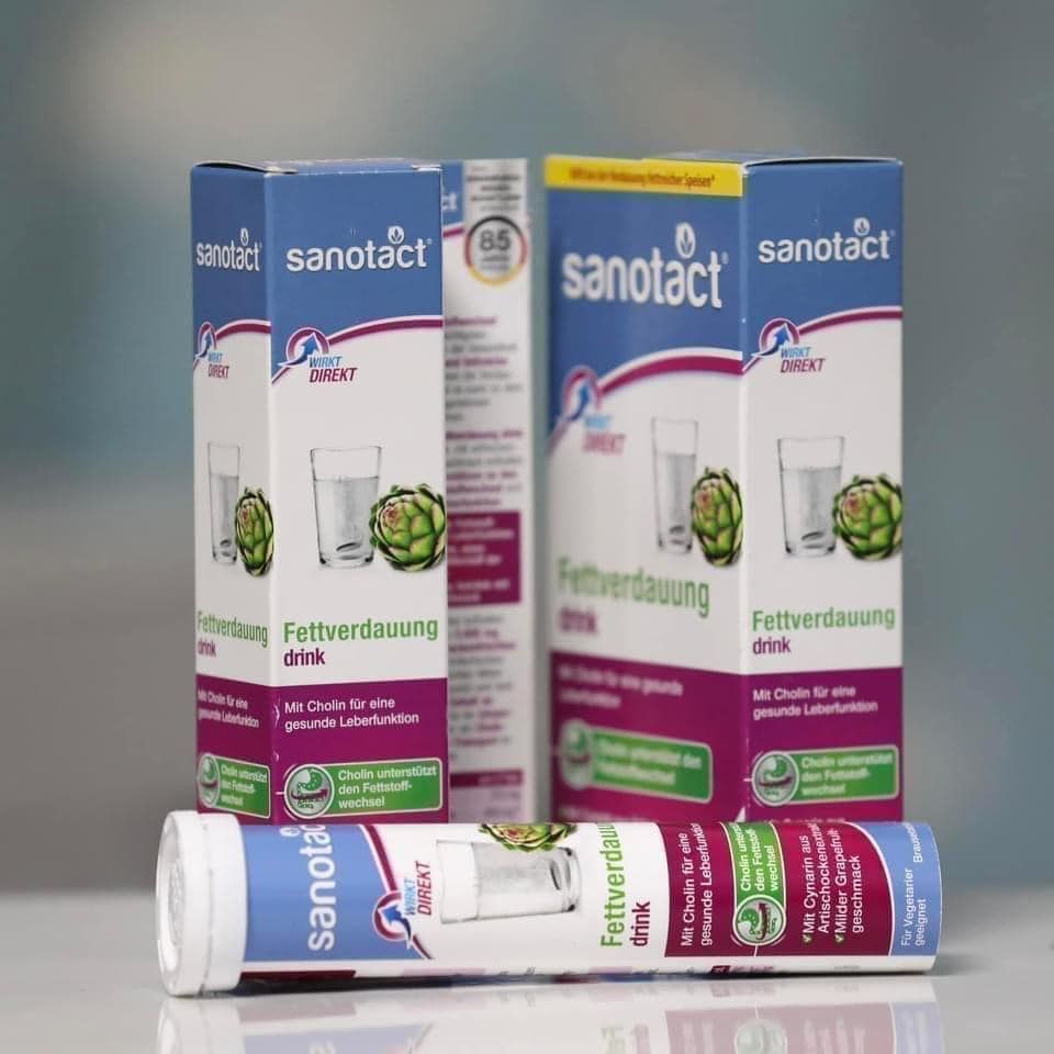 VIÊN SỦI THẢI ĐỘC GAN, GIẢM MỠ MÁU SANOTACT hiệu quả nhanh, thanh lọc cơ thể