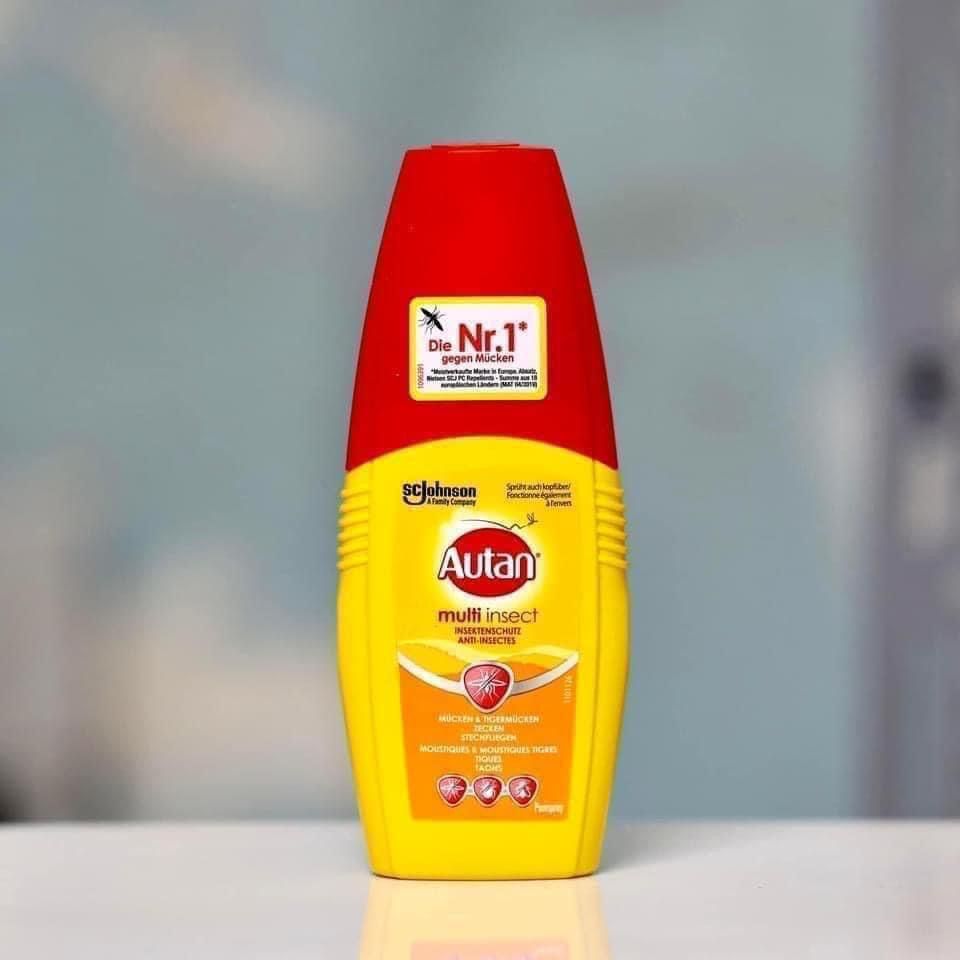 Xịt muỗi Autan, chai 100ml