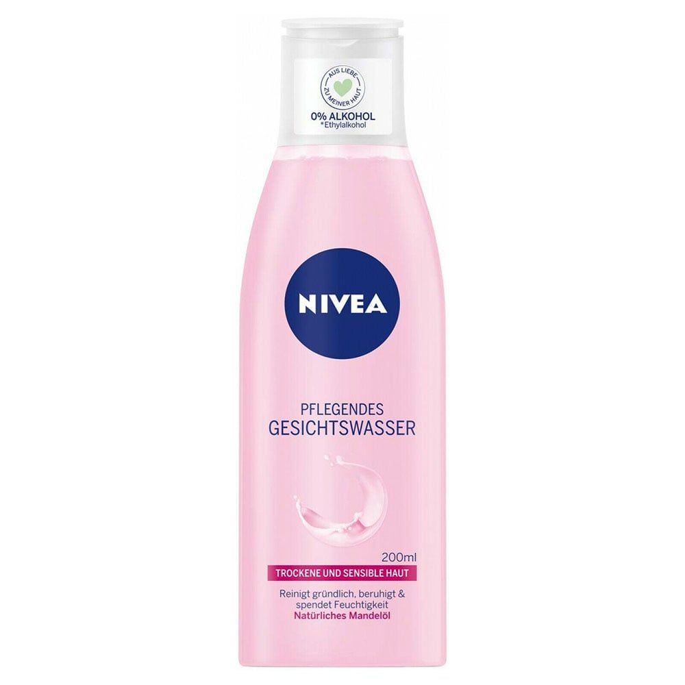 Nước hoa hồng NIVEA màu hồng và màu xanh, 200ml