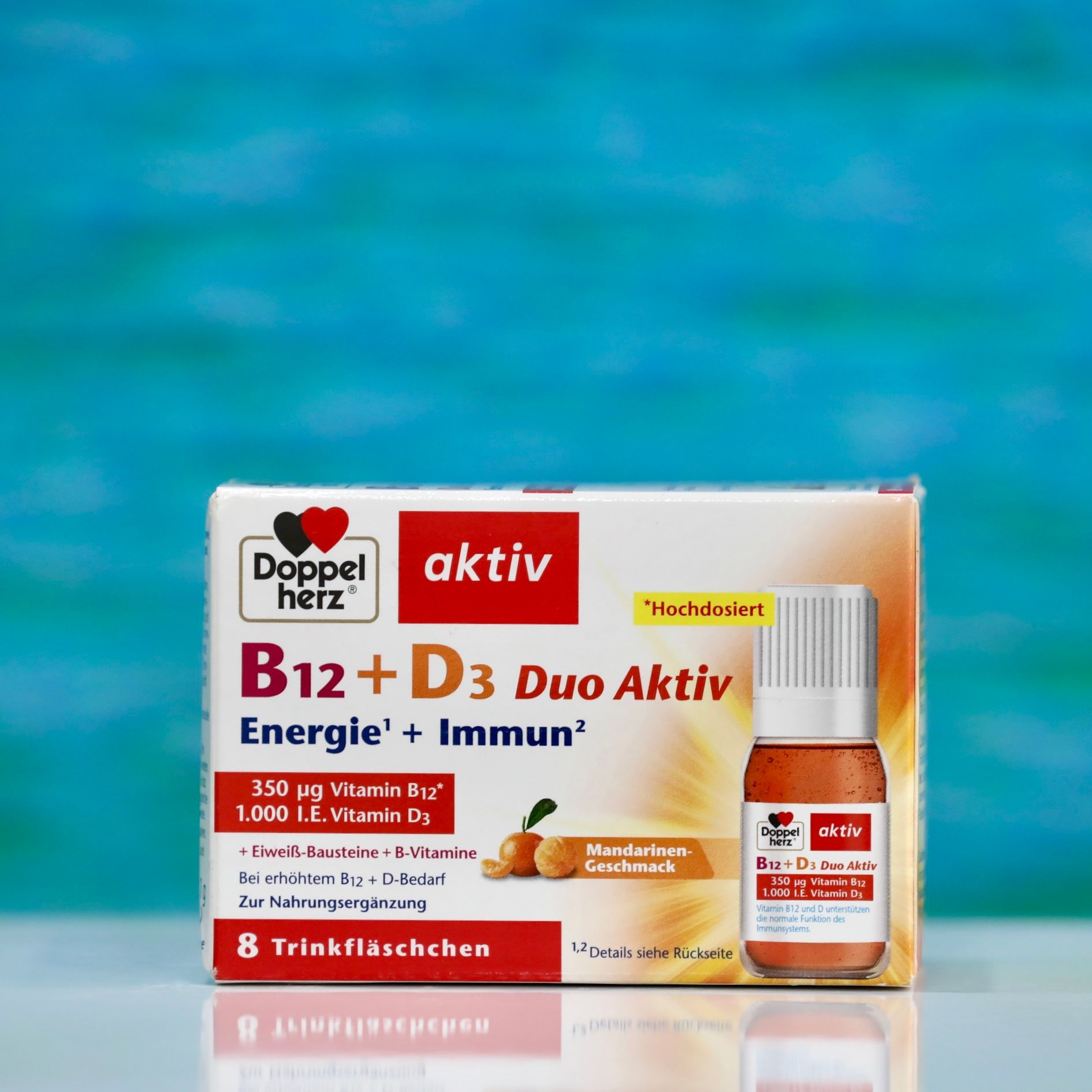 Thực phẩm bổ sung Doppelherz B12 + D3 Duo Aktiv – Hỗ trợ năng lượng & sức đề kháng