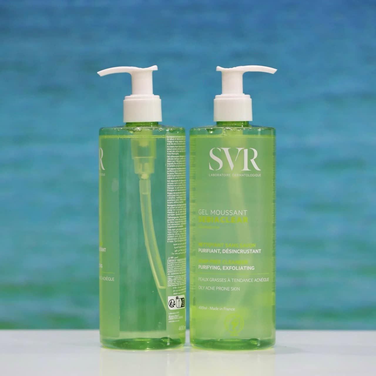 Sữa rửa mặt SVR Sebiaclear Gel Moussant dành cho da dầu, da mụn, da nhạy cảm, chai 400ml