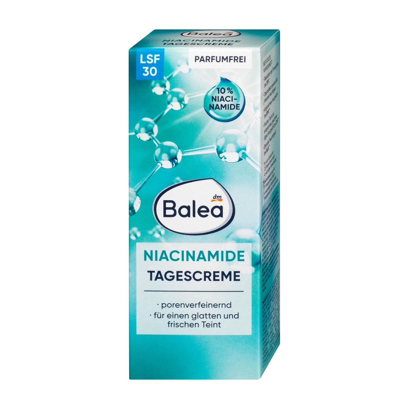  Kem dưỡng da ban ngày Balea Niacinamide với SPF 30, 50ml 